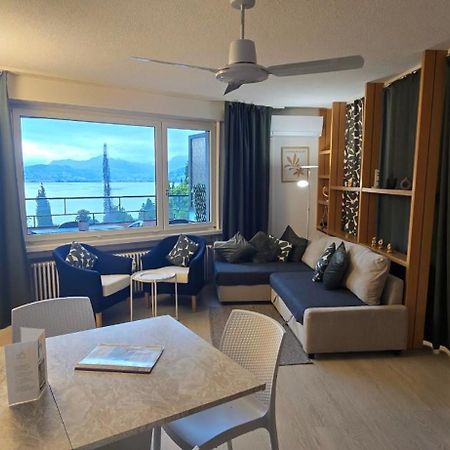 Miralago -Wonderful Lake View Bissone Exterior foto